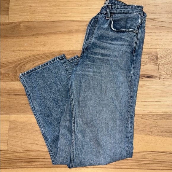 Reformation High Rise Straight Jean Crop - Picture 2 of 3